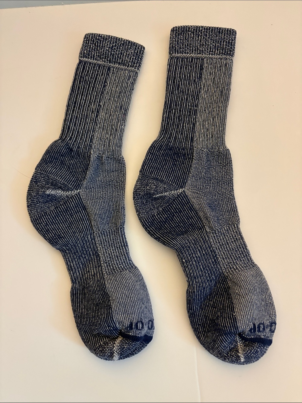 Smartwool Unisex Hike Crew Height Sock Extra Cushion Gray/Blue Size Medium New